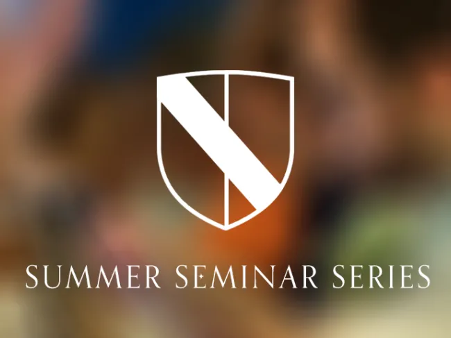 Summer Seminar Series 2018